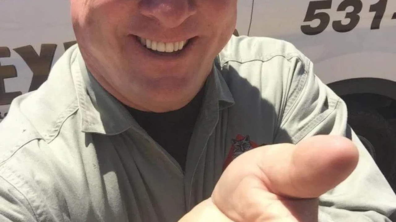 Animal Experts' Marc Hammond with rescued baby bats
